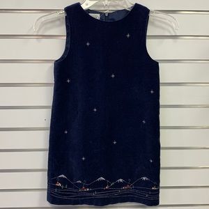 NWT Talbots Kids Velour Dress